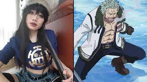 One Piece cosplayer hunts down pirates as female Smoker - Dexerto