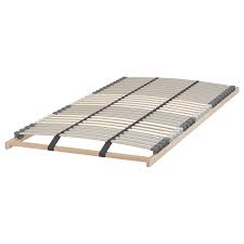 Lonset Slatted Bed Base 120x200 Cm Ikea Designed to go under the mattress like a traditional box spring, these wooden slats offer a cheaper and more hygienic alternative. lonset slatted bed base 120x200 cm