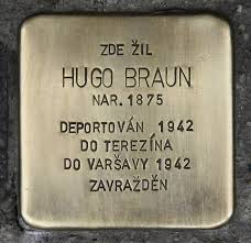 File:Stolperstein für Hugo Braun.JPG