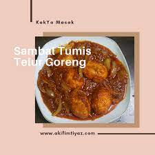 Resepi sambal ikan bilis yang tahan lama dan kekal rangup. Cara Masak Sambal Tumis Telur Goreng