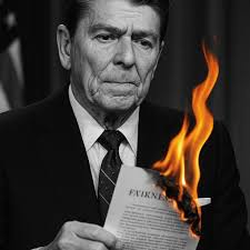 A simple means by which to begin the rehabilitation of a deeply fractured  nation would be through the restoration of the Fairness Doctrine, which  required all TV and radio broadcasters to present