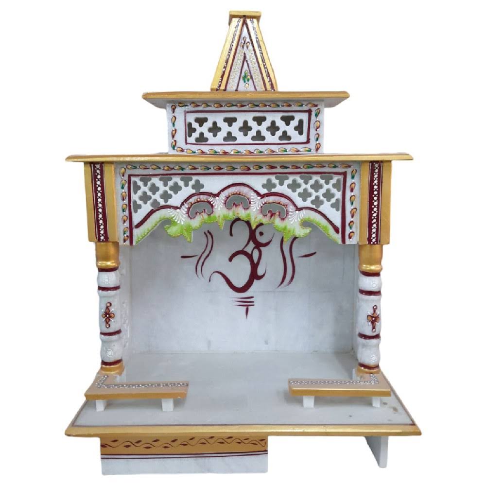 Elegant Marble Temple Painting 2.0x1.0 feet product image
