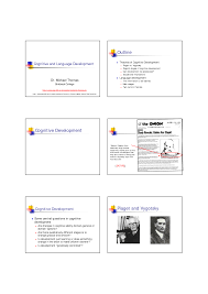 Vygotsky Stages Of Cognitive Development Chart Socio