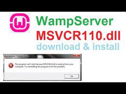 Try reinstalling the program to fix this problem. Wampserver Msvcr110 Dll Problem Msvcr110 Dll Download And Install Youtube