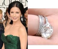 Catherine Zeta Jones Celebrity Engagement Ring Celebrity Engagement Rings Celebrity Wedding Rings Cool Wedding Rings