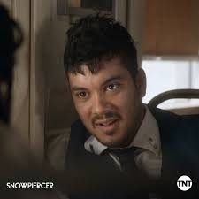 With the things our detective witnessed, Sean Wise looks like the least of  #Snowpiercer's worries. What has been your favorite moment with Layton? ,  Catch a new episode TOMORROW at 9/8c