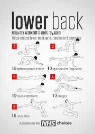 Lower Back Workout Thank You For Sharing Follow Or Friend Me I M Always Posting Awesome Stuff Http Lower Back Exercises Neila Rey Workout Back Exercises