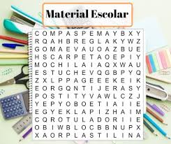 Papelería Sopa de letras