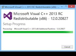 How To Download And Install Visual C Redistributable Packages For Visual Studio 2013 Youtube