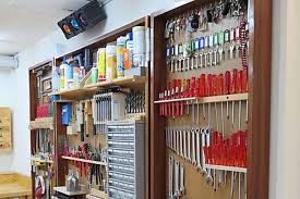 Abschliessbare Werkzeugwand Werkzeugwand Nahanleitung Aufbewahrung Werkstatt