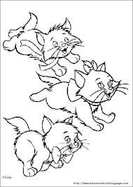 Discover simple coloring pages for kids inspired by the greatest works by vincent van gogh. The Aristocats Coloring Pages Educational Fun Kids Coloring Pages And Preschool Skills Worksheets