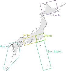 Kansai is the western region of the main japanese island of honshu, second only to kanto region of eastern japan in population. Pokemon World In Relation To The Real World Bulbapedia The Community Driven Pokemon Encyclopedia