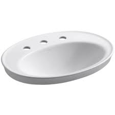 kohler serif ceramic drop in bathroom