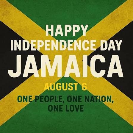 ???? Happy Independence Day, Jamaica! ?? Today we celebrate 63 years of strength, culture, and unstoppable vibes. From reggae rhythms to spicy dishes that warm the soul&mdash;Jamaica continues to inspire the world!