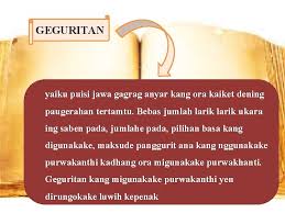 Paugerane geguritan gagrak lawas yaiku. Endang Sri Maruti S Pd M Pd Ikip
