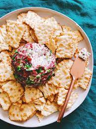 Dried Beef Cheese Ball Just Like Grandma Used To Make Recipe Cheese Ball Recipes Cheese Ball Balls Recipe
