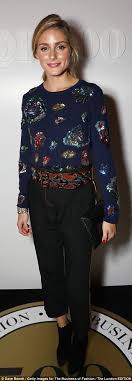 Glowing Kate Moss Leads The Pack At The Business Of Fashion Lfw Gala Olivia Palermo Lookbook Fashion Week Outfit Olivia Palermo Outfit