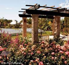 Google Image Result For Http Resources Elegala Com Photos 34630 Redbuttegarde Backyard Garden Arch Outdoor Structures