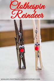 Clothespin Reindeer Craft Decoration Diy Ornament Idea For Kids Christmas Clothespins Christmas Crafts For Kids Xmas Crafts