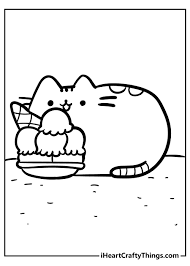 70 pieces, print for free. Pusheen Coloring Pages Updated 2021
