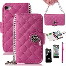 Take a look at this black credit card holder case for iphone 5 on zulily today! Iphone 4s Case Iphone 4 Case Ulak Luxury Fashion Pu Leather Magnet Wallet Credit Card Holder Flip Case For Apple Iphone 4s Iphone 4 Cover With Screen Protector And Stylus Rose Pink