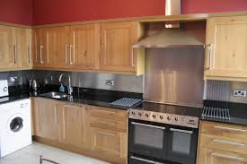 Bespoke stainless steel backsplash in many finish for every location and use. April 2012 Bellsandthistle Stainless Steel Kitchen Backsplash Metallic Backsplash Stainless Steel Backsplash