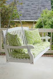 Up to 70% off now! Little Bits Of Home Southern Style Porch Porch Swing Front Porch Swing Diy Outdoor Furniture Plans