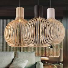 0 out of 5 stars, based on 0 reviews current price $76.00 $ 76. Modern Wood Pendant Birdcage Light Shade