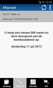 De inr trombosedienst is als stichting verantwoordelijk voor het instellen, controleren en begeleiden van patiënten die antistollingsmiddelen gebruiken. Tropaz Trombosedienst Ghdc For Android Apk Download