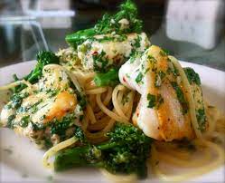 Zesty Monkfish Spaghetti The Perfect Carb Loading Meal Recipe Fish Recipes Healthy Monkfish Recipes How To Cook Fish
