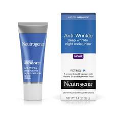 Neutrogena Ageless Intensives Night Cream With Retinol Anti Wrinkle 1 4 Oz Walmart Com Wrinkle Moisturizer Night Moisturizer Anti Wrinkle Moisturizer