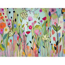 Check out our flower artwork selection for the very best in unique or custom, handmade pieces from our prints shops. Flowers Colorful Whimsical Flower Floral Artwork Print Wall Art By Carrie Schmitt Walmart Com Walmart Com