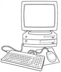Computer Coloring Page Coloring Pages Zoo Coloring Pages Color