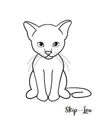 Maybe you would like to learn more about one of these? How To Draw A Cat Easy Drawing Tutorial Skip To My Lou