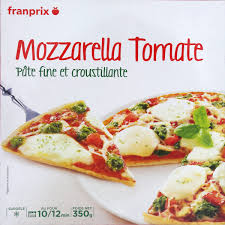 Pizza Pate Fine Tomate Mozzarella Franprix 350g Sur Franprix Fr