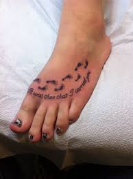 You can download and print it from your computer by clicking download button. Footprints In The Sand Dotted Technique Foot Tattoos Foot Tattoo Quotes Foot Tattoos Girls