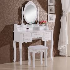 Schminktisch Mit Spiegel Und Hocker Mb6026cm Home Desk Dressing Table With Stool White Dressing Tables