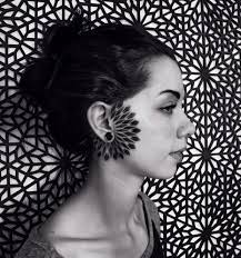 The Bold Geometry Of Corey Divine Facial Tattoos Face Tattoos Mandala Tattoo Design