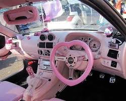 Pink Car Interior Everything Pink Pink Car Hello Kitty Car