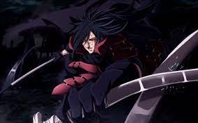 Enjoy our curated selection of 307 madara uchiha wallpapers and background images. Wallpaper Madara Uchiha With Swords Naruto Anime Boy Dark Art Madara Uchiha Uchiha Naruto Wallpaper