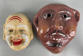 Whimisical Signed Bustamante Papier Mache Owl