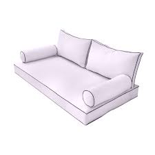 For this reason, getting a mattress cover or protector can protect the mattress that you picked out for your daybed. Style2 Twin Size 5pc Contrast Pipe Outdoor Daybed Mattress Bolster Pillow Fitted Sheet Slip Cover Only