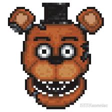Fnaf Pixel Art Google Search Pixel Art Minecraft Pixel Art Fnaf Wallpapers