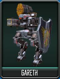 gareth war robots wiki fandom