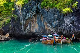 After getting picked up from your hotel by speedboat or truck, meet your crew and listen to a quick safety briefing before setting sail. Ko Muk And Tham Morakot