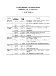 Contoh report text tentang tumbuhan. Tentatif Program Lawatan Ke Indonesia Docx