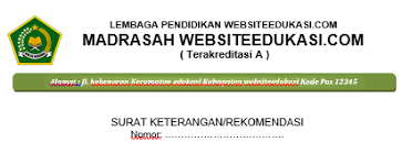 Maybe you would like to learn more about one of these? Surat Rekomendasi Snpdb Man Insan Cendekia Format Word Websiteedukasi Com