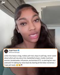 Angel Reese announced she is launching her own podcast 'Unapologetically  Angel' 🎙️ Alongside guests, they'll share stories from "our voice, our  narrative, our perspective, before the blogs".