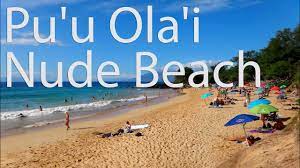 Little Beach (Pu'u Ola'i Nude Beach) - YouTube