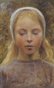 Portrait de jeune fille by José Julio Souza Pinto